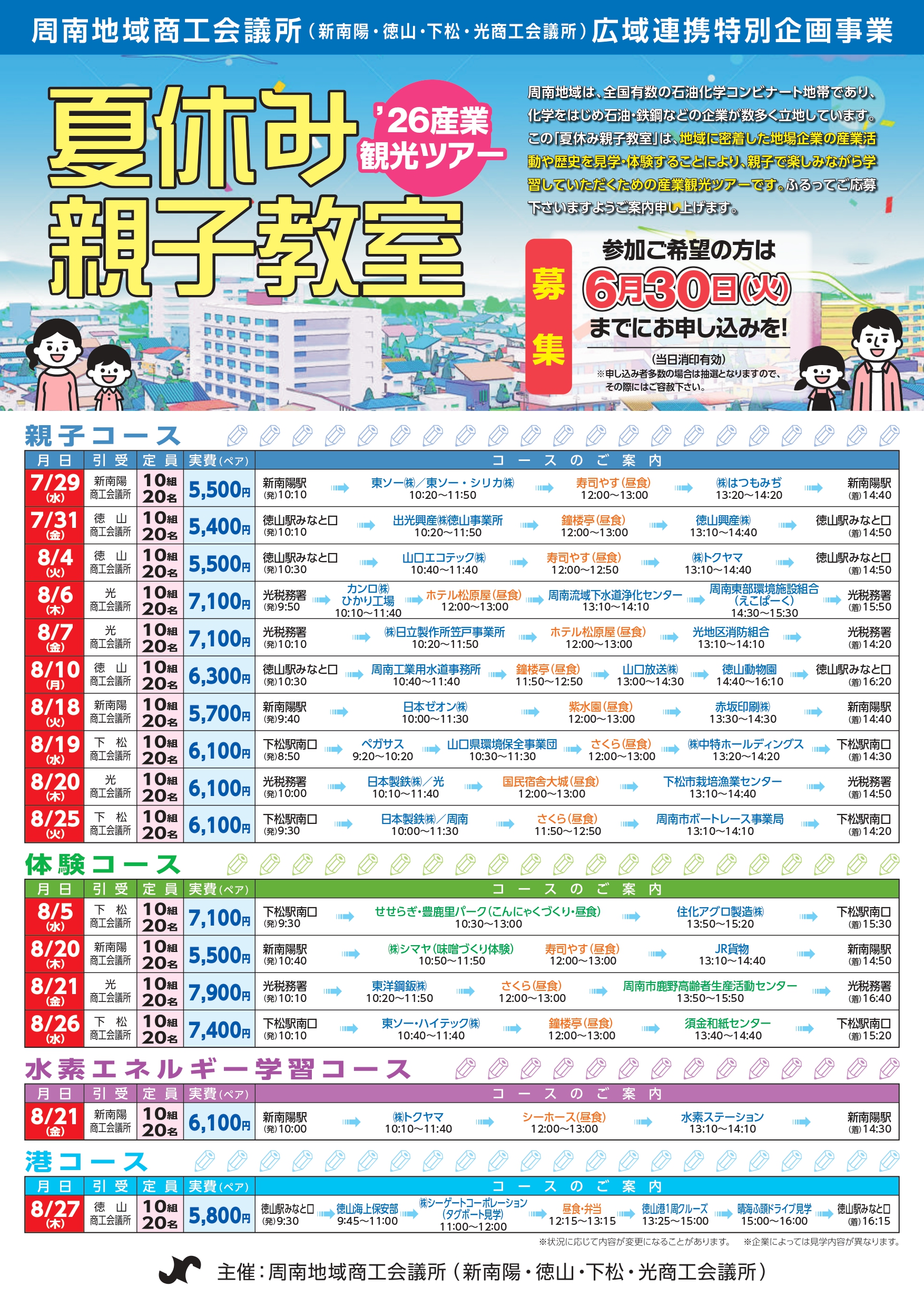 産業観光ツアー2026