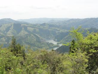 千石岳頂上からの眺め