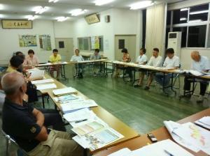 和田地域モデル事業　第2回協議の様子