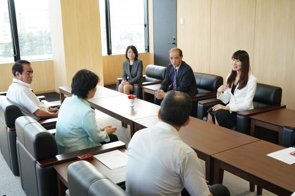 原田裕花さん来訪