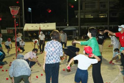 和田小中合同ナイター運動会