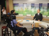PTS台湾公共電視訪問の様子