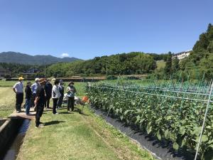 就農者との懇談会