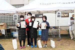 表彰　2ｋｍ小学4-6年生女子の部