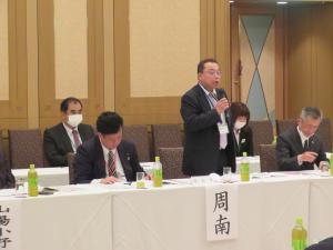 山口県市議会議長会定期総会