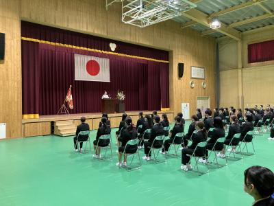 徳山看護専門学校入学式