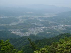 烏帽子岳からの眺め