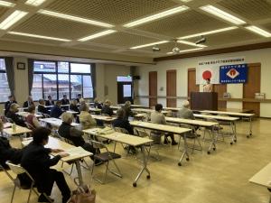 定期総会の様子