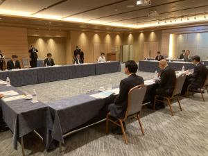 市長会議の様子