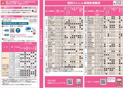 R7けんしん受診券②