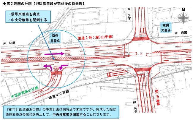 中溝交差点(将来形)