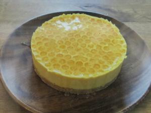 ニンジンとレンコンのはちの巣風