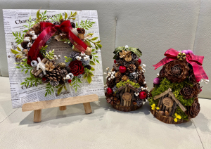 自然の恵みでつくるリース＆ツリー