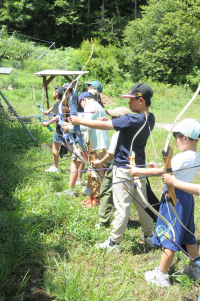 アーチェリー体験