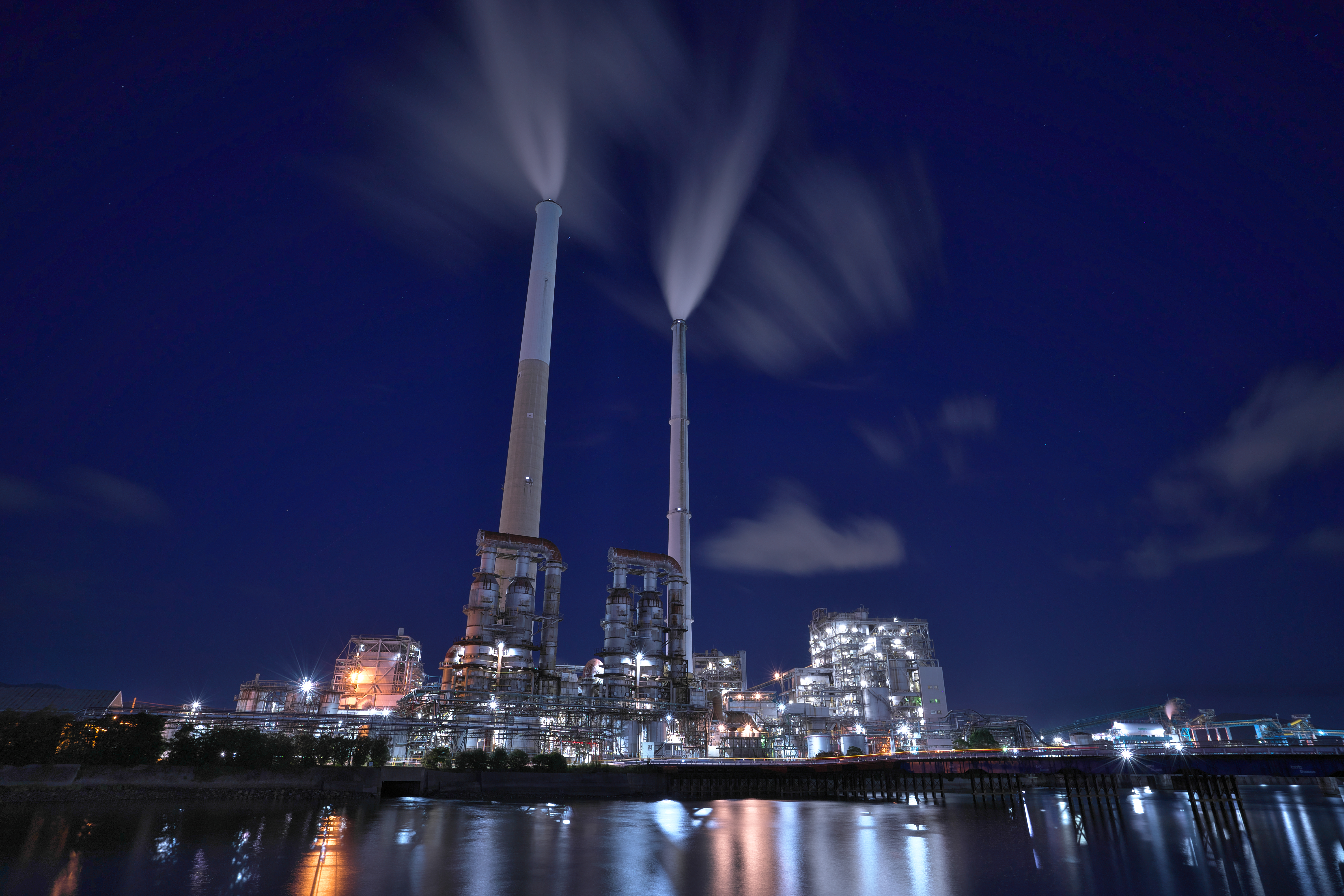 工場夜景 三笹町