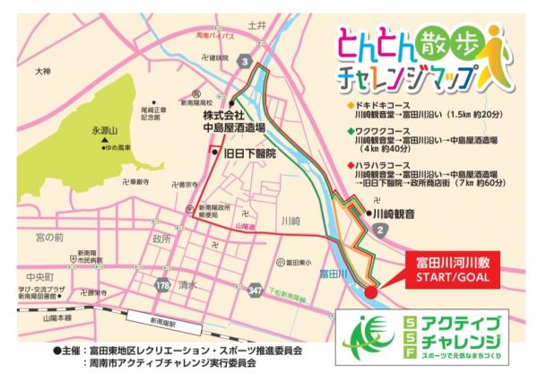 とんとん散歩チャレンジマップ