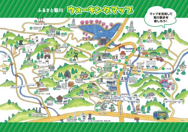 ふるさと菊川ウォーキングマップ