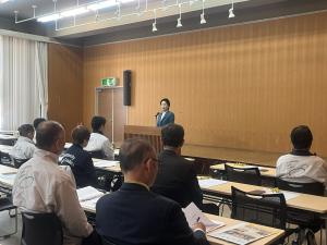挨拶の様子