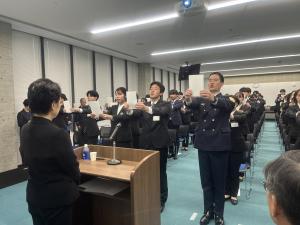 宣誓の様子
