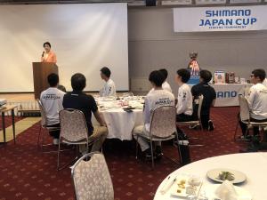 挨拶の様子