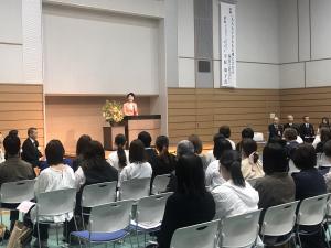 挨拶の様子