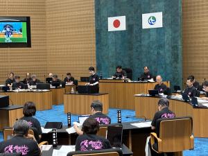 市議会の様子