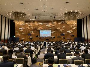 全戸国市長会の会場
