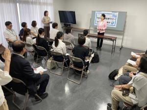 市長挨拶の様子