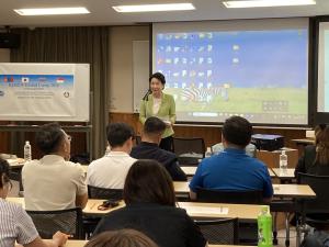 挨拶の様子