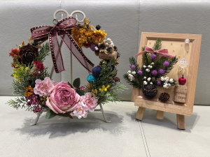 リース&花絵アート