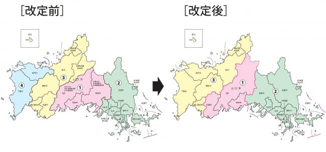 【山口県 区割り地図】